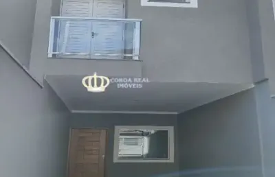 Sobrado frontalcom 02 quartos e 02 vagas na vl nhocuné