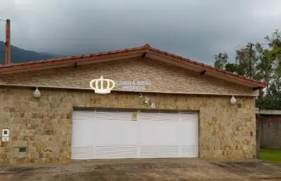 Casa, no balneário santa cruz, no bairro do sapê em maranduba, entre as cidades de caraguatatuba e ubatuba