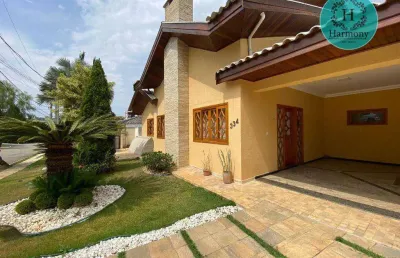 Casa com 4 dormitórios à venda, 501 m² por r$ 1.690.000,00 - residencial santa helena - caçapava/sp