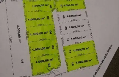 Chacara  à venda, 1000 m² por r$ 96.000,00 - tijuco preto