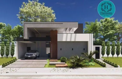 Casa com 3 dormitórios à venda, 133 m² por r$ 960.000,00 - condomínio malibu - caçapava/sp