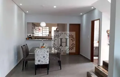 Sobrado com 3 dormitórios à venda, 142 m² - borda da mata - caçapava/sp