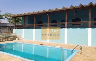Chácara com 3 dormitórios à venda, 1000 m² por r$ 800.000,00 - parque da represa - paulínia/sp