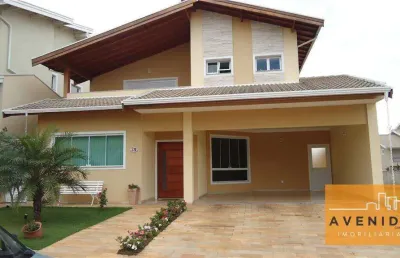 Sobrado à venda, 375 m² por r$ 1.600.000,00 - condomínio metropolitan park - paulínia/sp