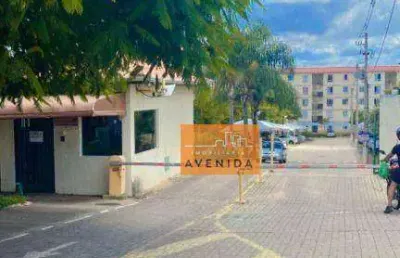 Apartamento com 2 dormitórios à venda, 43 m² por r$ 180.000 - parque yolanda (nova veneza) - sumaré/sp