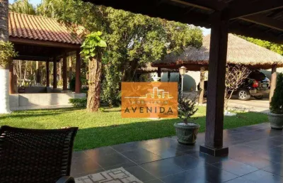 Chácara com 3 dormitórios para alugar, 2425 m² por r$ 15.000,00/mês - morumbi - paulínia/sp
