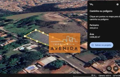 Área com 2835m² à venda no são domingos em paulínia