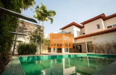Sobrado com 4 suites à venda, 400 m² por r$ 4.900.000 - alphaville dom pedro i - campinas/sp