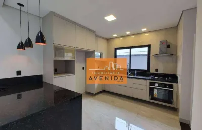 Casa nova com 3 suítes à venda, 200 m² por r$ 1.900.000 - condomínio villa bella siena - paulínia/sp