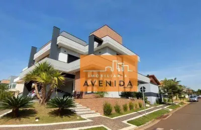 Sobrado à venda, 320 m² por r$ 2.790.000,00 - condomínio terras do cancioneiro - paulínia/sp
