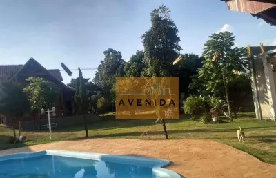 Chácara com 4 dormitórios à venda, 3100 m² por r$ 3.200.000,00 - saltinho - paulínia/sp