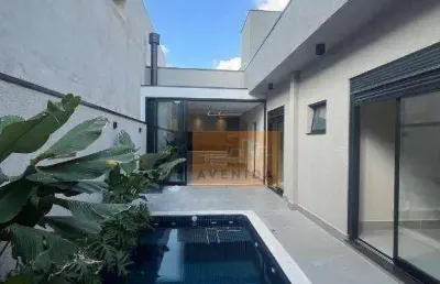 Casa com 3 dormitórios à venda, 153 m² por r$ 1.249.000 - residencial jardim dos lírios - paulínia/sp