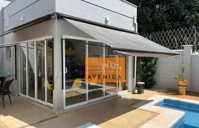 Casa com 3 dormitórios à venda, 230 m² por r$ 1.050.000,00 - condomínio raizes - paulínia/sp
