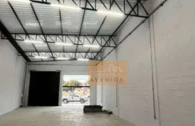 Barracão para alugar, 195 m² por r$ 7.900/mês - joão aranha - paulínia/sp