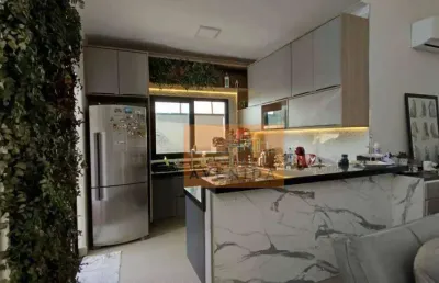 Casa com 3 dormitórios à venda, 140 m² por r$ 900.000,00 - vila monte alegre - paulínia/sp