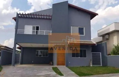 Sobrado com 4 dormitórios à venda, 300 m² por r$ 1.750.000,00 - condomínio terras do cancioneiro - paulínia/sp