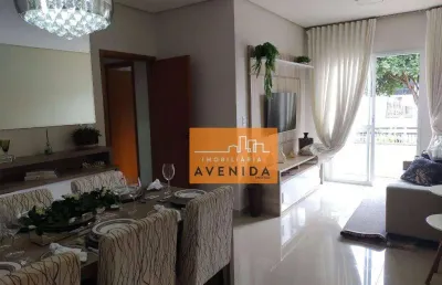 Apartamento à venda por r$ 410.000,00 - jardim dos calegaris - paulínia/sp