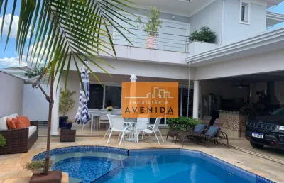 Sobrado com 3 dormitórios à venda, 440 m² por r$ 3.180.000,00 - jardim ypê - paulínia/sp