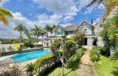 Casa com 4 dormitórios à venda, 632 m² por r$ 2.790.000,00 - granja viana - são paulo ii - cotia/sp
