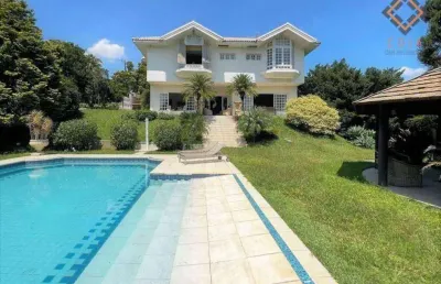 Casa com 4 dormitórios à venda, 752 m² por r$ 8.000.000,00 - granja viana - cotia/sp