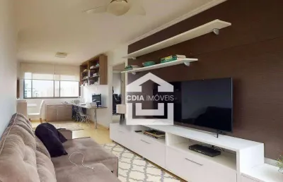Apartamento à venda com 2 dormitórios sendo 1 suíte, 2 banheiros e 2 vagas de garagem. localizado em moema índios.