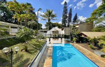 Casa com 4 dormitórios à venda, 850 m² por r$ 2.980.000,00 - miolo da granja - cotia/sp