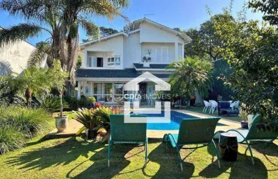 Casa com 4 dormitórios à venda, 496 m² por r$ 2.500.000,00 - miolo da granja - cotia/sp