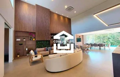 Casa com 3 dormitórios à venda, 612 m² por r$ 5.980.000,00 - granja viana - alphaville granja viana - carapicuíba/sp