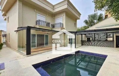 Casa com 4 dormitórios à venda, 468 m² por r$ 3.500.000,00 - são paulo ll - granja viana - cotia/sp