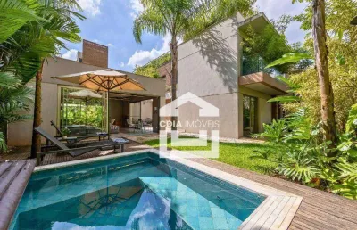 Casa com 2 dormitórios à venda, 629 m² por r$ 12.000.000,00 - alto de pinheiros - são paulo/sp