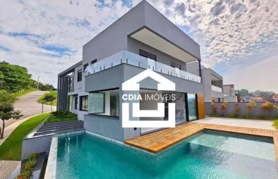 Casa com 4 dormitórios à venda, 500 m² por r$ 4.800.000,00 - granja viana - são paulo ii - cotia/sp