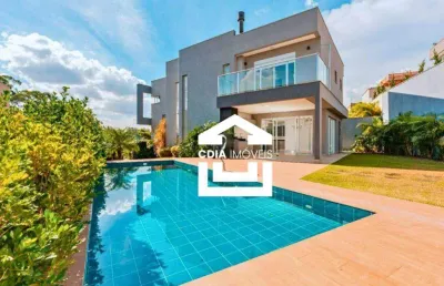 Casa com 4 dormitórios, 307 m² - venda por r$ 3.350.000,00 ou aluguel por r$ 22.680,00/mês - granja viana - vintage - cotia/sp