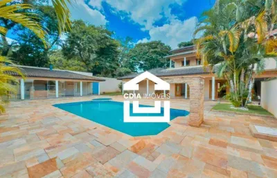 Casa com 4 dormitórios, 670 m² - venda por r$ 3.250.000,00 ou aluguel por r$ 20.053,53/mês - granja viana - jardim passargada c - cotia/sp