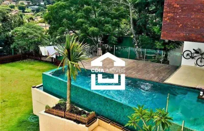 Casa com 4 dormitórios para alugar, 550 m² por r$ 25.329,00/mês - granja viana - fazendinha - carapicuíba/sp