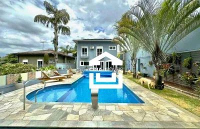 Casa com 3 dormitórios à venda, 404 m² por r$ 2.650.000 - granja viana - nova higienópolis - jandira/sp