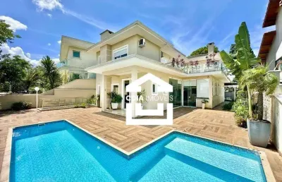 Casa com 4 dormitórios, 358 m² - venda por r$ 2.450.000 ou aluguel por r$ 14.975/mês - granja viana – golf village - carapicuíba/sp