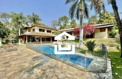 Casa com 4 dormitórios à venda, 540 m² por r$ 2.500.000 - granja viana - fazendinha - carapicuíba/sp