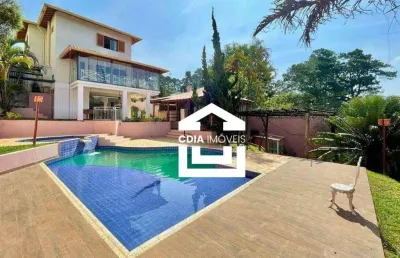 Casa com 3 dormitórios à venda, 357 m² por r$ 2.200.000 - granja viana – chácara das paineiras - carapicuíba/sp