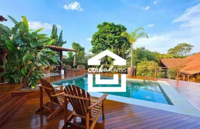 Casa com 4 dormitórios à venda, 500 m² por r$ 3.100.000,00 - granja viana - granja ii - cotia/sp
