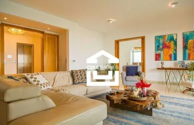 Apartamento com 4 dormitórios, 360 m² - venda por r$ 4.500.000 ou aluguel por r$ 17.034/mês - panamby - são paulo/sp