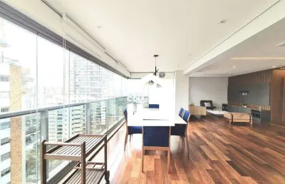 Apartamento com 3 dormitórios à venda, 192 m² por r$ 3.800.000 - campo belo - são paulo/sp