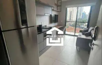 Apartamento com 1 dormitório para alugar, 27 m² por r$ 4.600/mês - pinheiros - são paulo/sp