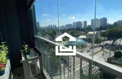 Apartamento com 1 dormitório à venda, 37 m² por r$ 590.000,00 - alto da boa vista - são paulo/sp