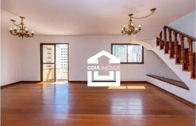 Cobertura com 4 dormitórios à venda, 363 m² - moema - são paulo/sp