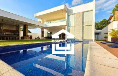 Casa com 4 dormitórios, 535 m² - venda por r$ 4.990.000,00 ou aluguel por r$ 24.039,00/mês - granja viana - palos verdes - cotia/sp