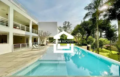 Casa com 4 dormitórios à venda, 488 m² por r$ 5.200.000 - granja viana - palos verdes - carapicuíba/sp