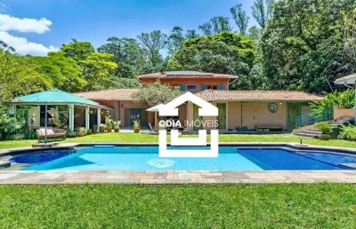 Casa com 6 dormitórios à venda, 821 m² por r$ 7.598.000,00 - granja viana - palos verdes - carapicuíba/sp