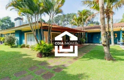 Casa com 4 dormitórios à venda, 1000 m² por r$ 7.354.000 - granja viana – parque silvino pereira - cotia/sp