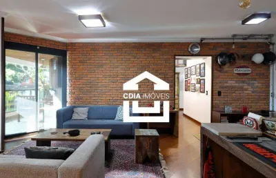 Apartamento com 3 dormitórios à venda, 140 m² - brooklin - são paulo/sp