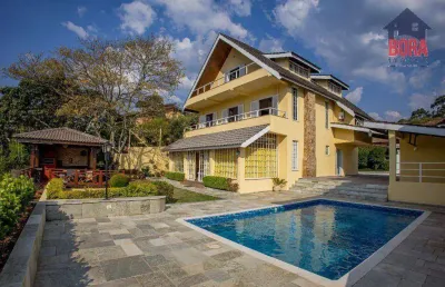 Casa com 4 dormitórios à venda, 395 m² por r$ 1.750.000,00 - lavapés - mairiporã/sp